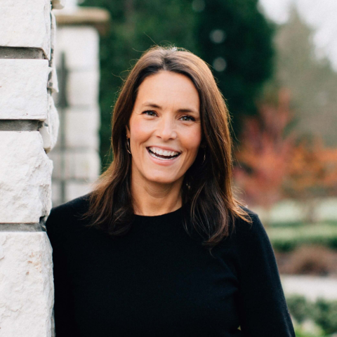 Woman smiling for the camera
